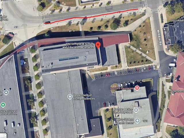 Parking closure