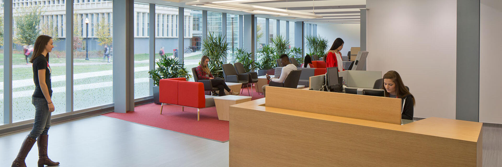 Student Health Center Reception